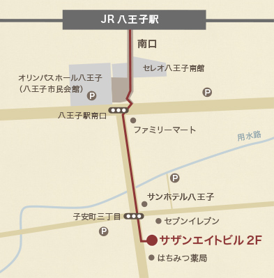 カウンセリングルーム ハルモニア 地図